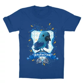 Királykék Harry Potter gyerek rövid ujjú póló - Ravenclaw Watercolor