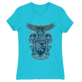 Atollkék Harry Potter női rövid ujjú póló - Ravenclaw
