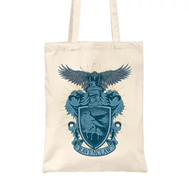 Fekete Harry Potter vászontáska - bevásárlótáska - Ravenclaw
