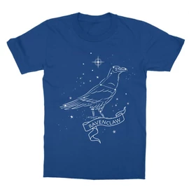 Királykék Harry Potter gyerek rövid ujjú póló - Ravenclaw Constellation