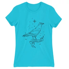 Atollkék Harry Potter női rövid ujjú póló - Ravenclaw Constellation