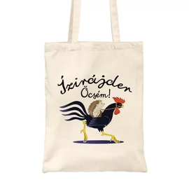 Fekete Magyar népmesék vászontáska - Ízirájder öcsém