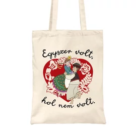 Homok Magyar népmesék vászontáska - Egyszer volt, hol nem volt