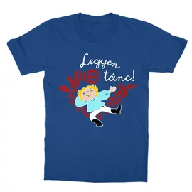 Királykék Magyar népmesék gyerek rövid ujjú póló - Legyen tánc