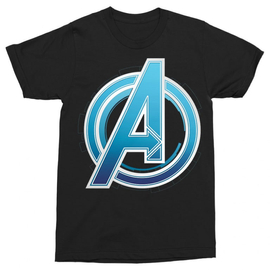 Fekete Bosszúállók - Avengers - Férfi rövid ujjú póló