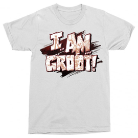 A galaxis őrzői férfi rövid ujjú póló - I am Groot
