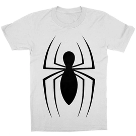 Fehér Pókember gyerek rövid ujjú póló - Spider Logo