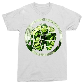 Bosszúállók férfi rövid ujjú póló - Hulk Comics Logo