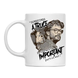 A nagy pénzrablás bögre - Important part of war