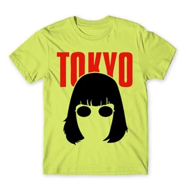 Almazöld A nagy pénzrablás férfi rövid ujjú póló - Tokyo