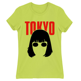 Almazöld A nagy pénzrablás női rövid ujjú póló - Tokyo