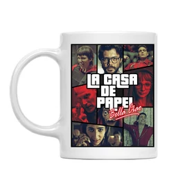A nagy pénzrablás bögre - La casa de papel GTA