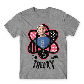 Spoerszürke Agymenők gyerek rövid ujjú póló - Atomic Sheldon