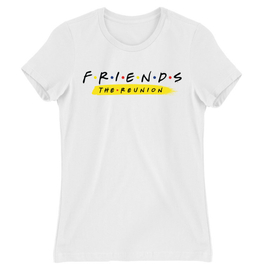 Fehér Jóbarátok női rövid ujjú póló - Friends Reunion Logo