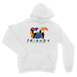Jóbarátok unisex kapucnis pulóver - Friends Team