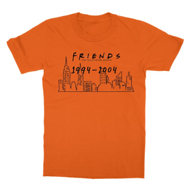 Narancs Jóbarátok gyerek rövid ujjú póló - Friends city