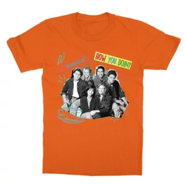 Narancs Jóbarátok gyerek rövid ujjú póló - How you doin? - Team