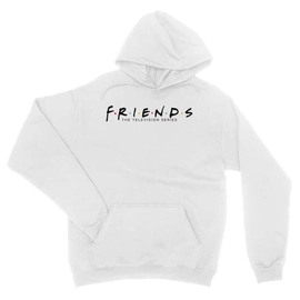 Fehér Jóbarátok unisex kapucnis pulóver - Friends Logo