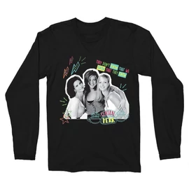 Fekete Jóbarátok férfi hosszú ujjú póló - They don't know