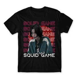 Fekete Nyerd meg az életed férfi rövid ujjú póló - Player 067