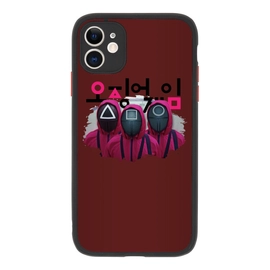 Bordó Nyerd meg az életed iPhone telefontok - Squid Game guard