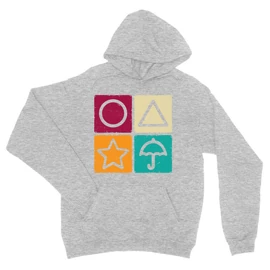 Sportszürke Nyerd meg az életed unisex kapucnis pulóver - Sugar honeycomb symbols