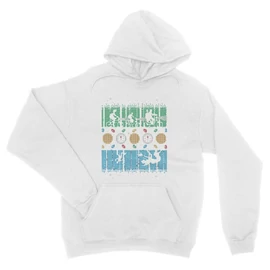 Fehér Stranger Things unisex kapucnis pulóver - Stranger Sweater