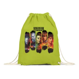 Fehér Stranger Things tornazsák - Stripes