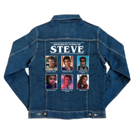 Stranger Things unisex farmer kabát - Types of Steve