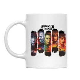 Stranger Things bögre - Stripes