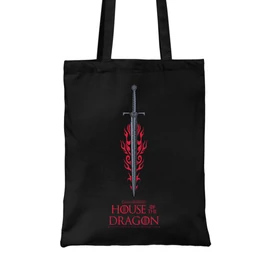 Homok Sárkányok háza vászontáska - House of the Dragon Sword
