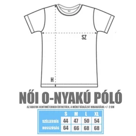 Piros Nyerd meg az életed női O-nyakú póló - Squid Game guard