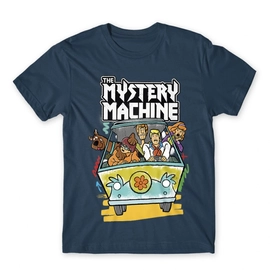 Scooby-Doo férfi rövid ujjú póló - The Mystery Machine