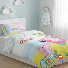 Peppa malac ágyneműhuzat garnitúra 140×200cm, 70×90 cm - Beach