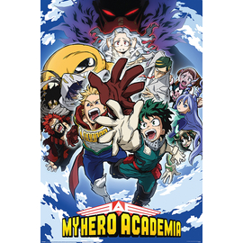 Hősakadémia plakát - My Hero Academia (Reach Up)