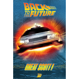 Vissza a jövőbe plakát - Great Scott!