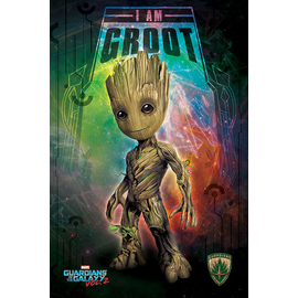 A galaxis őrzői vol. 2 plakát - I am Groot