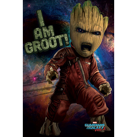A galaxis őrzői vol. 2 plakát - Mérges Groot