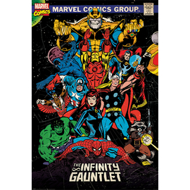 Marvel Comics plakát - The Infinity Gauntlet