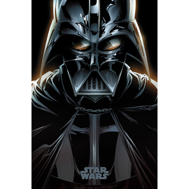 Csillagok háborúja plakát - Darth Vader Comics