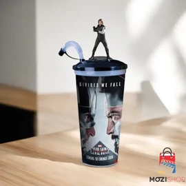 Amerika Kapitány: Polgárháború pohár és Bucky Barnes topper, figura