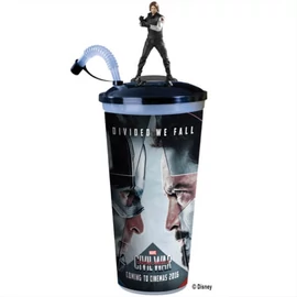 Amerika Kapitány: Polgárháború pohár és Bucky Barnes topper, figura