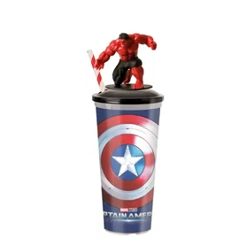 Amerika Kapitány: Szép új világ pohár és topper, figura - Hulk