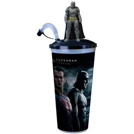 Batman Superman ellen - Az igazság hajnala pohár és Batman topper