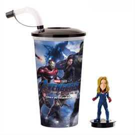 Bosszúállók: Végjáték pohár és Marvel Kapitány topper