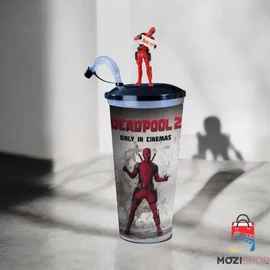 Deadpool 2 pohár és Deadpool táblával topper, figura