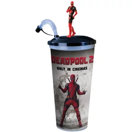 Deadpool 2 pohár és Deadpool figura, topper