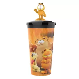 Garfield pohár és Garfield topper, figura