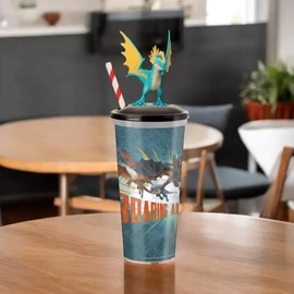 Így neveld a sárkányodat pohár és Stormfly topper, figura