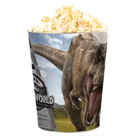Jurassic World: Bukott birodalom dombornyomott popcorn vödör